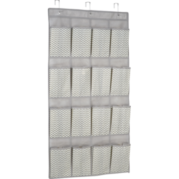 Picture of INTERDESIGN AXIS ON-THE-DOOR SHOE ORGANIZER CHEVRON