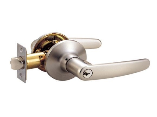 Picture of Ezset Gr.3 Satin Nickel Tubular Entrance Leverset EZ500TZHWUS15