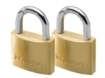 Picture of MASTER LOCK BRASS PADLOCK 2 KEYED 30MM HARD STEEL SHACKLE MSP1901T