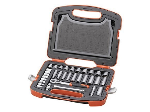 Picture of Tactix DR. Socket Set. 33 pcs. 3/8 in.