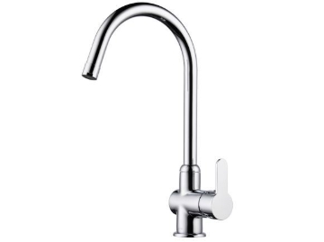 Show details for Delta Elemetro Series - Ceramic Valve Kitchen Faucet Picture of Delta Elemetro Series - Ceramic Valve Kitchen Faucet