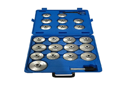 Picture of Licota Oil Filter Wrench Cup Type Set (Black/Silver), ATA-0295