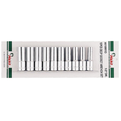 Picture of Hans 1/2" Drive  Deep Socket Set (12 Points), 4601-2AD