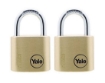 Picture of Yale Classic Series Outdoor Solid Brass Padlock 30mm with Multi-pack -Y110/30/117