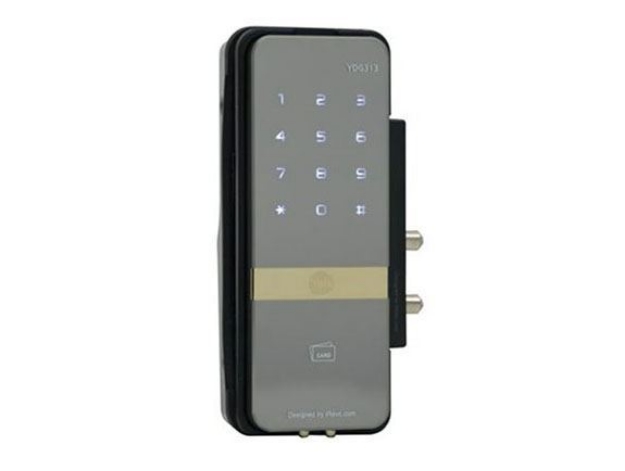Picture of PIN Code, RF Card Key & Remote Control (Optional) (Rim Lock for Glass Doors) - YDG 313