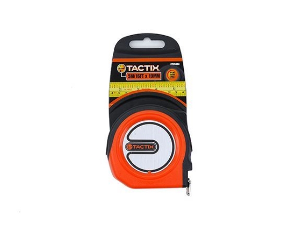 Picture of Tactix Heavy Duty Tape Measure 5m