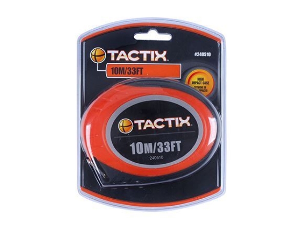 Picture of Tactix Long Tape Measure-Steel Blade -10m  (33ft.)
