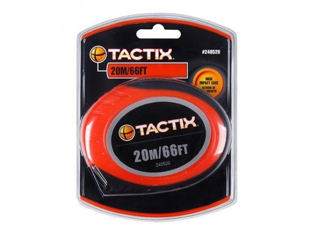 Picture of Tactix Long Tape Measure-Steel Blade - 66ft.