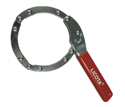 Picture of Licota Clincher Type Oil Filter Wrench (Red/Silver), ATA-0283
