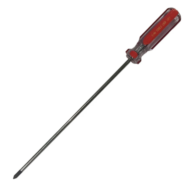 Picture of S-Ks Tools USA Philip Screwdriver (Red/Silver) No. 102 -3/16" Round CRV Magnetic Tip - Price per Dozen