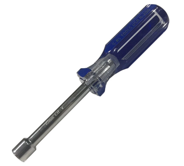 Picture of S-Ks Tools USA N200-M4 4mm Nut Driver (Blue/Silver)