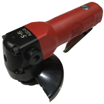 Picture of S-Ks Tools USA AGD-90 4” Air Angle Grinder (Black/Red)