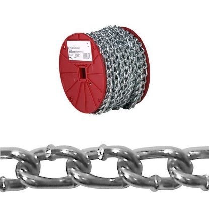 Picture of USA Campbell Twist Link Machine Chains - Blu-Krome Finish