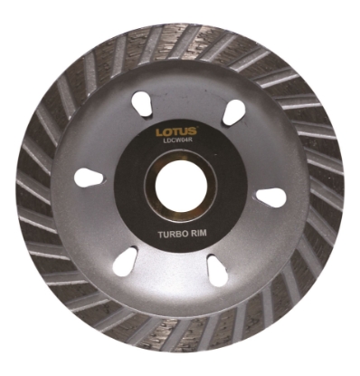 Picture of Lotus Diamond Cup Wheel (Rim) LDCW04R