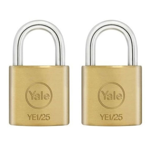 Picture of Key Alike 2 Pieces Brass Padlocks YE1/25/113/2