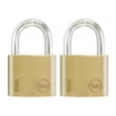 Picture of Key Alike 2 Pieces Brass Padlocks YE1/40/122/2