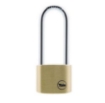 Picture of Yale Classic Series Outdoor Solid Brass Long Shackle Padlock 40mm with Multi-pack - Y110/40/163/1