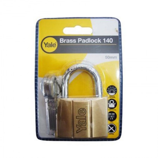 Picture of Yale V14050, Brass Padlock 50mm, V14050