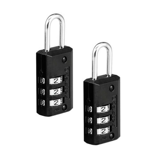 Picture of MASTER LOCK COMBINATION PADLOCK 2 KEYED ALIKE 20MM x 22MM SHACKLE