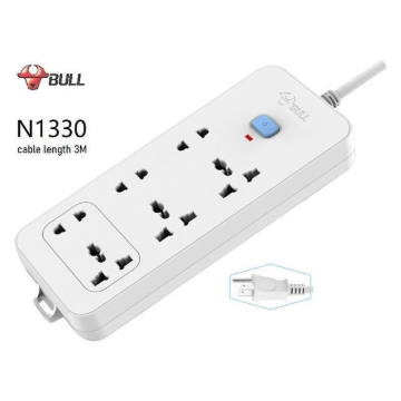 Show details for Bull Extension Board 6 Outlets 1 Switch, N1330 Picture of Bull Extension Board 6 Outlets 1 Switch, N1330