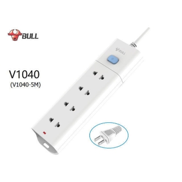 Show details for Bull Extension Board 4 Outlets 1 Switch, V1040 Picture of Bull Extension Board 4 Outlets 1 Switch, V1040