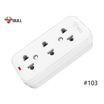 Show details for Bull Extension Board 3 Outlet Rewireable Board White Color (3H), 103 Picture of Bull Extension Board 3 Outlet Rewireable Board White Color (3H), 103
