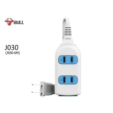 Show details for Bull Extension Board 3 Outlets, J030 Picture of Bull Extension Board 3 Outlets, J030