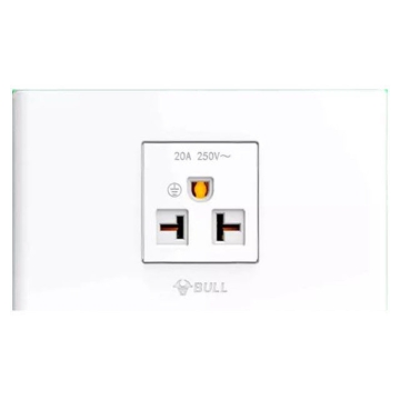 Show details for Bull 1 Gang Air Tandem Outlet Set (White), G04Z110 Picture of Bull 1 Gang Air Tandem Outlet Set (White), G04Z110