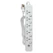 Individual Switches and 2 USB Ports (White)	