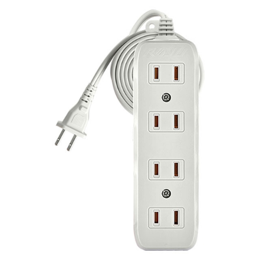 4+1 Gang Flat Pin Outlet	