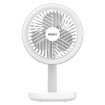 Rechargeable Mini Fan with Ring Light