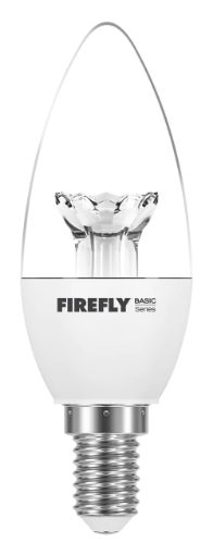 Firefly LED Candle Bulb (Clear)