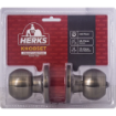 HERKS 587 Tubular Knobset Privacy Function - Round Design