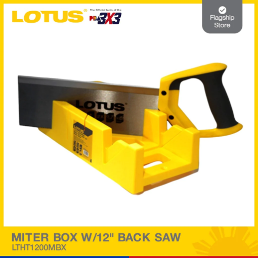 Picture of Miter Box with 12” Back Saw - LTHT1200MBX