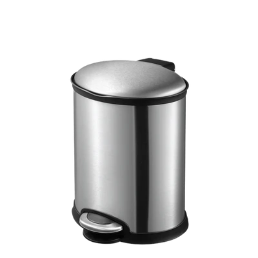 Picture of EKO ELIPSE STEP BIN 30L BRUSHED STAINLESS STEEL EKEK9325MT30L