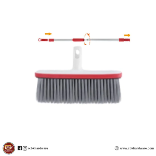 Picture of CLEAN HOME FLOOR BROOM LONG BRISTLE - CHFBLB340