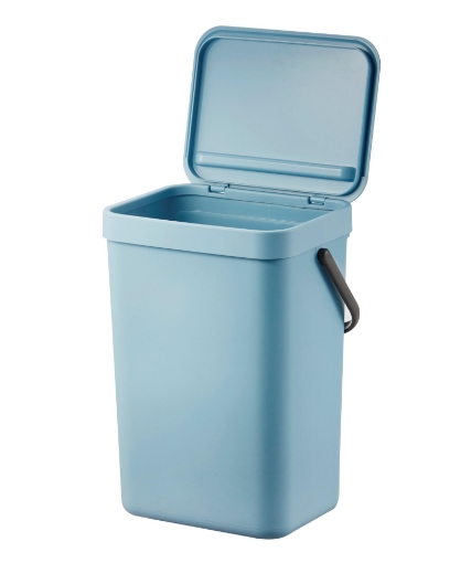 Picture of EKO PLASTIC WASTE BIN 12L-EKEK61203BGY