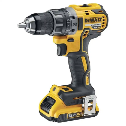 Picture of DEWALT 18V LION CORDLESS DRILL DRIVER 2 2.0AH BATTERIES-DEDCD7771D2