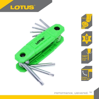 Picture of Lotus Folding Torch Key Set LTHT80FHT
