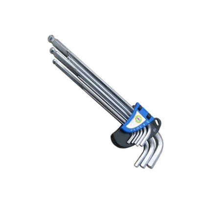 Picture of 9-Piece Ball Point Hex Key Set, Extra Long Arm F0241