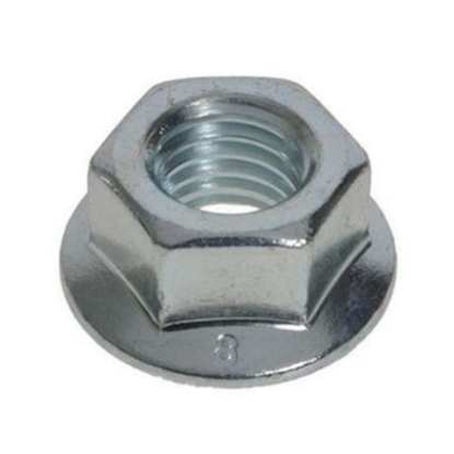Picture of Flanged Plated Nut , Metric Size