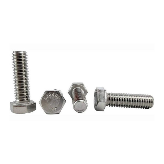 Picture of 304 Stainless Steel Hex Head Screw Bolts, Metric Size From M4 to M36, 304STCS, Metric Size