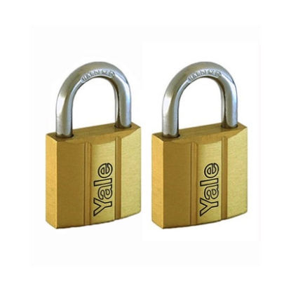 Picture of Brass Padlocks Key Alike 2 Pieces, Multi-pack V140.25KA2