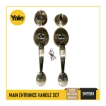 Picture of Yale DH5588 US5, DH5588 US15, Single Cylinder Tubular Double Handle Set, DH5588_US5