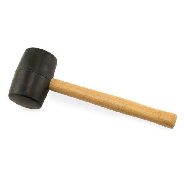 Picture of Tactix Rubber Mallet Hammer 450g (16oz), ME581613
