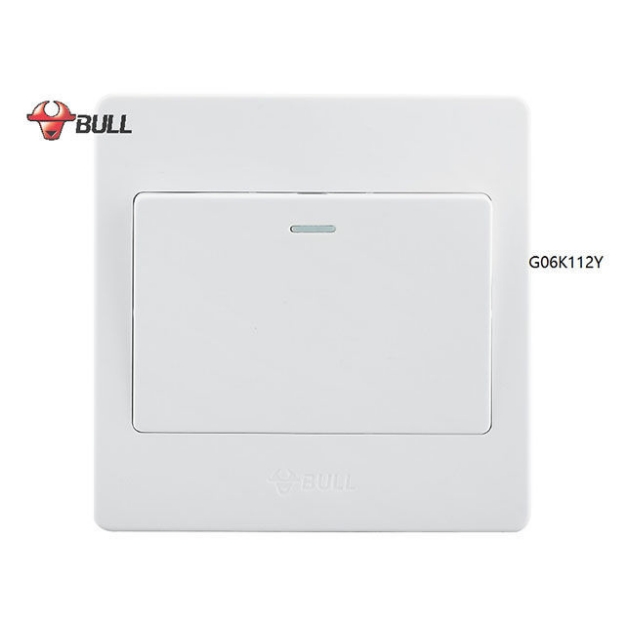 Picture of Bull 1 Gang 3 Way Switch Set (White), G06K112Y