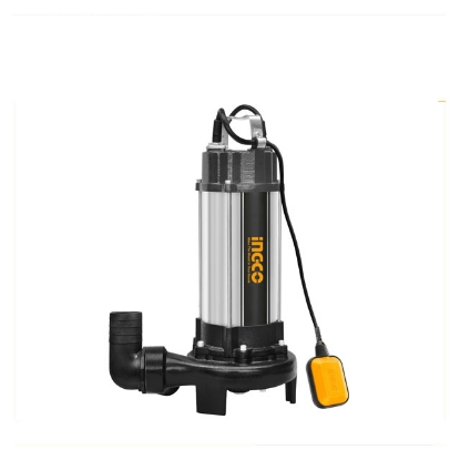 INGCO 1500W 2HP Industrial Sewage Submersible Pump w/ Floater switch and Control Box, SPDB15001-5