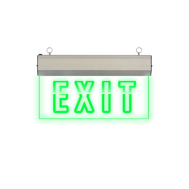 Omni Led Exit Sign Left/Right/Double Arrow Acrylic, LED/X-200/L