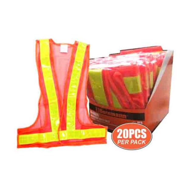 Picture of BERNMANN Reflective Safety Vest 20 Pieces Per Pack B-4407G