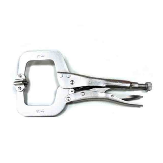 Picture of BERNMANN Locking C-Clamp Plier With Swivel Pad B-11ATLCSP